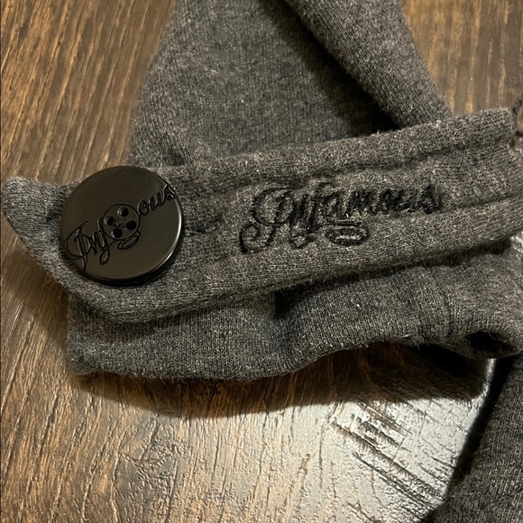 Infamous Kids Double-Breasted Gray Jacket - Picture 2 of 8